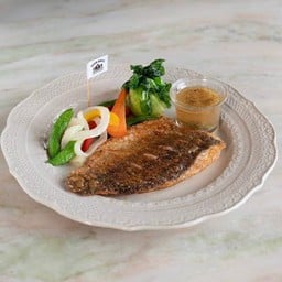 สเต็กปลากระพงย่าง