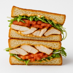 Smoked Chicken Breast Crunch (อกไก่รมควันครันช์)