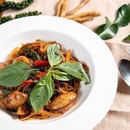 สปาเก็ตตี้ต้มยำทะเล