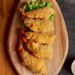 กุ้งชุบแป้งทอด