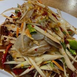 ตำกุ้งสดใส่ปลาร้า