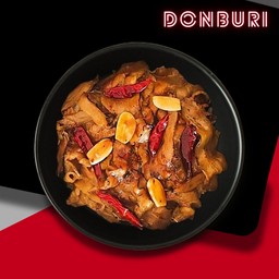 ข้าวสันคอย่างเบิร์นไฟรสเผ็ด