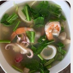 ต้มยำโป๊ะแตกทะเล (ถ้วย)