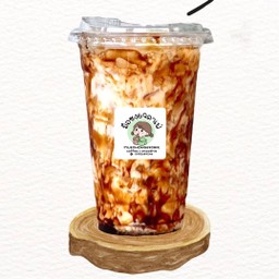 นมสดบราวชูก้าร์ (ปั่น)