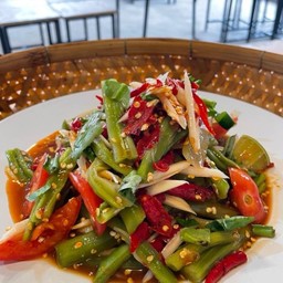 ตำผักกรอบ