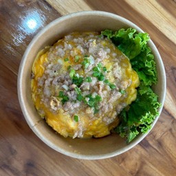ข้าวไข่ข้นหมูสับ