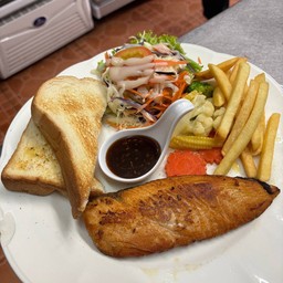 สเต็กปลาแชลม่อน