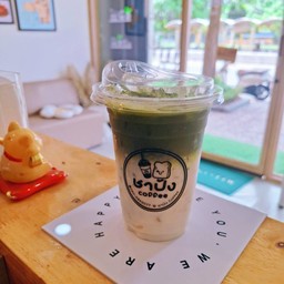 มัทฉะลาเต้เย็น