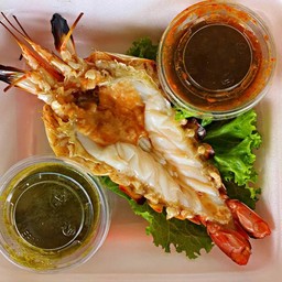 กุ้งแม่น้ำผ่า ไซส์ปกติ 1 ตัว