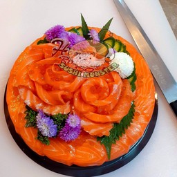 Sushi Cake 1pond. ซูชิเค้ก 1ปอนด์(วงกลม)