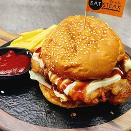 DL เบอร์เกอร์ไก่ชีส *กลับบ้าน