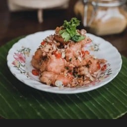 กุุังกรอบคั่วพริกเกลือ