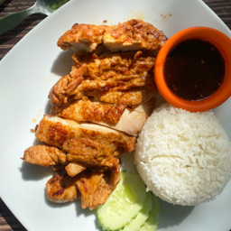 DL ข้าวสเต็กไก่ *กลับบ้าน