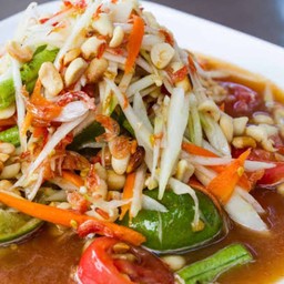 ส้มตำไทย (ไม่ใส่ปลาร้า)