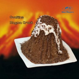 ลาวาภูเขาไฟแมกมา-ช็อก-แคร็ก Ovaltine Magma Crack