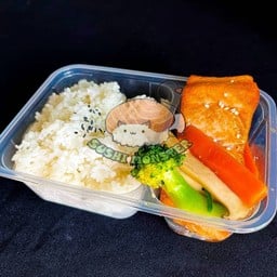 Salmon Teriyaki Don S ข้าวแซลม่อนย่างเล็ก