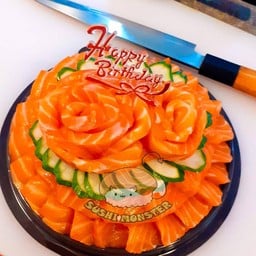 Salmon Cake L เค้กแซลม่อนใหญ่