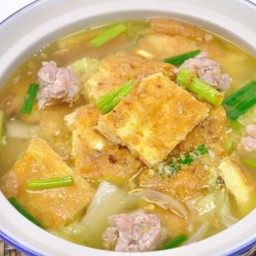 ต้มจืดไข่น้ำหมูสับ