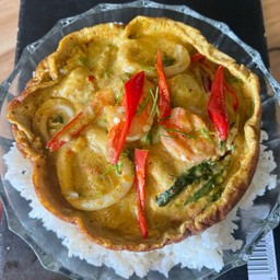 ข้าวไข่ข้น ห่อหมกทะเล