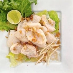 ปลากะพงลวกจิ้ม