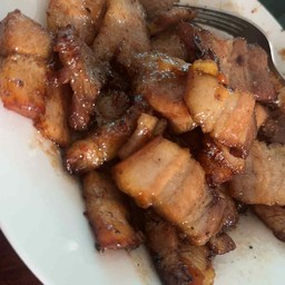 หมูสามชั้นรวนเค็ม