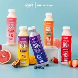 Must - อกไก่ปั่นพาสเจอร์ไรซ์ Protein 60g Chicken Smoothie
