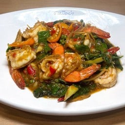 กุ้งผัดฉ่า