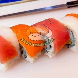 Rainbow Roll เรนโบว์โรล (4pcs.)