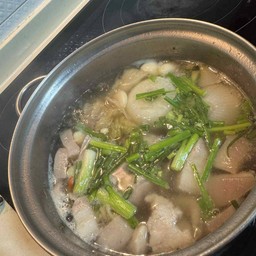 ต้มผักกาดดองหมู3ชั้น