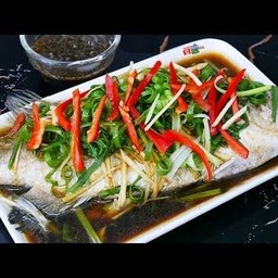 ปลากะพงนึ่งซีอิ๋ว