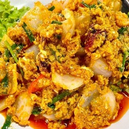 ปูนิ่มผัดผงกระหรี่