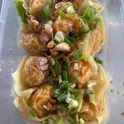เกี๊ยวกุ้ง ลวกจิ้ม
