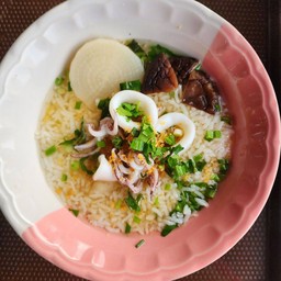 ข้าวต้มปลาหมึก