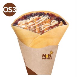OS3 น้ำพริกเผา+ไก่หยอง+ไส้กรอก