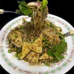 ยำขนมจีนหมูยอ ปลาร้าแซ่บ