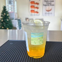 Honey lemon sparkling