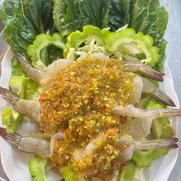 กุ้งแช่น้ำปลา