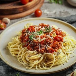 สปาเก็ตตี้ ซอสนาโปลี(หมู)