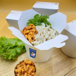 หมี่ไก่ฉีก สูตรอากง 4กล่องจัดเต็ม