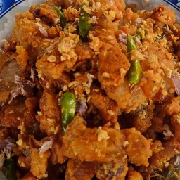 Crispy Pork Belly With Chili And Salt