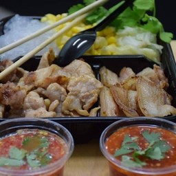 หมูกระทะ+วุ้นเส้น Size L