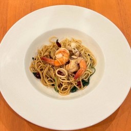 สปาเกตตีผัดขี้เมา (ทะเล)