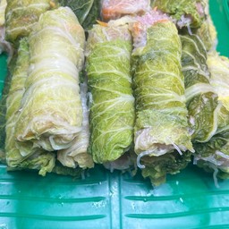 สุกี้โรลไส้หมูเด้งล้วน(5ชิ้น)