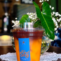 กาแฟหมัก กับ น้ำส้มสด