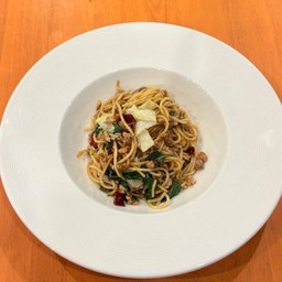 สปาเกตตีผัดขี้เมา (หมู)