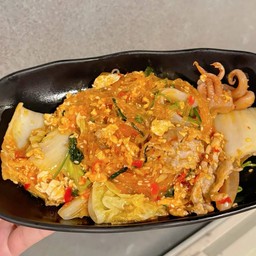 สุกี้แห้งหมู