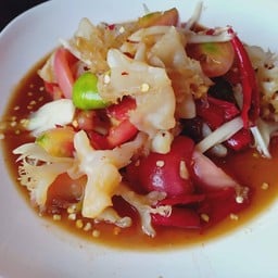 ยำแมงกระพรุนปลาร้า