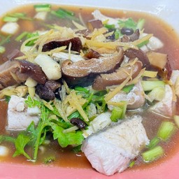 เนื้อปลากะพงนึ่งซีอิ๋ว