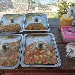 ข้าวราดแกง3อย่าง