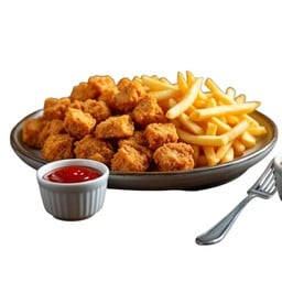 เชตไก่ทอด + เฟรนช์ฟรายส์